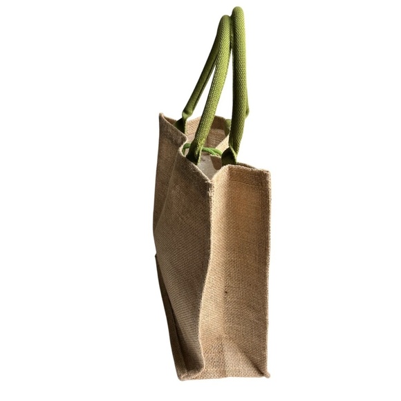 NWOT Hello Weekend Natural Jute Summer Beach Tote Bag - Picture 2 of 8